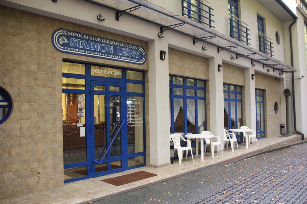 Hotel Lesny Sopot Esterno foto